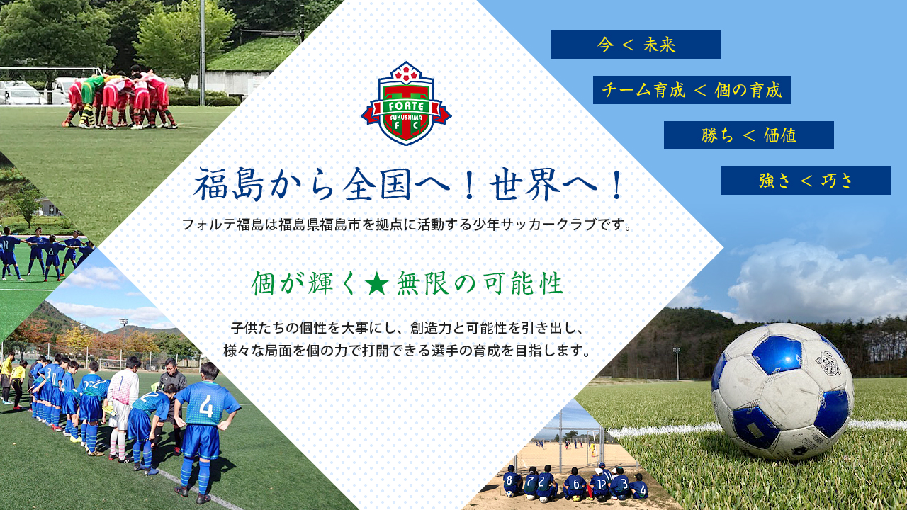 フォルテ福島FC｜福島市の少年サッカークラブ