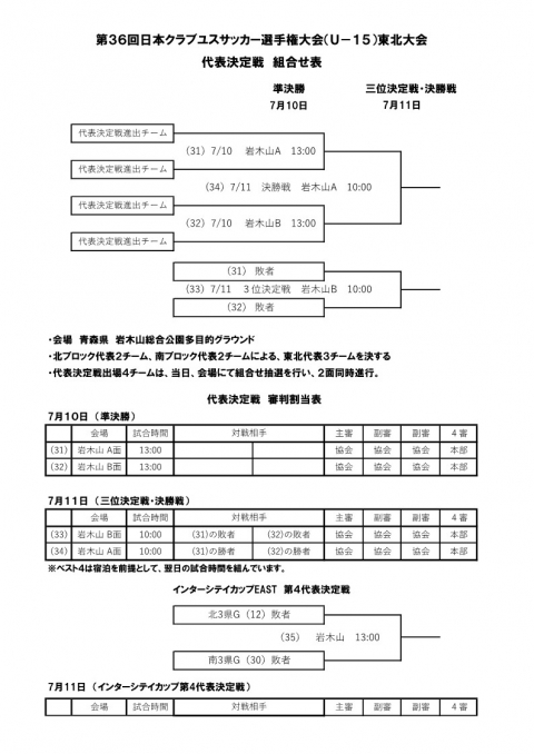 代表決定戦　組合せ表_1